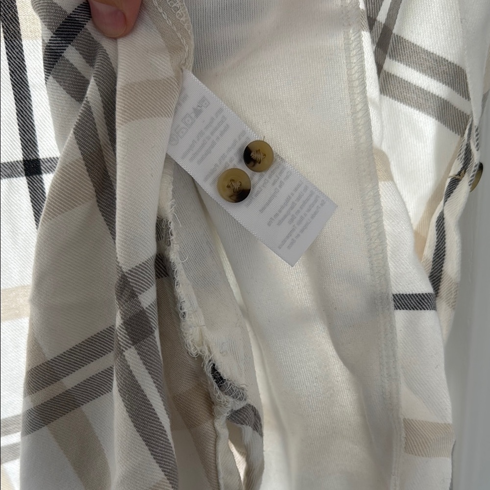 Plaid Button-Up Jacket - Picture 12 of 13